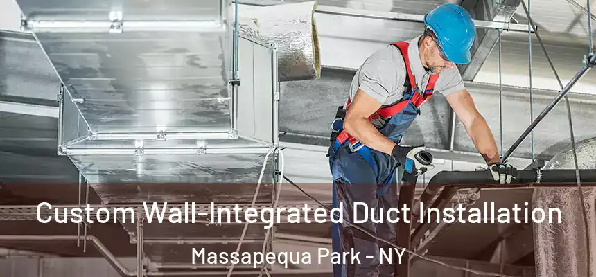 Custom Wall-Integrated Duct Installation Massapequa Park - NY